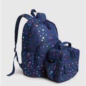 KIDS RECYCLED STAR PRINT SENIOR BACKPACK | GAP